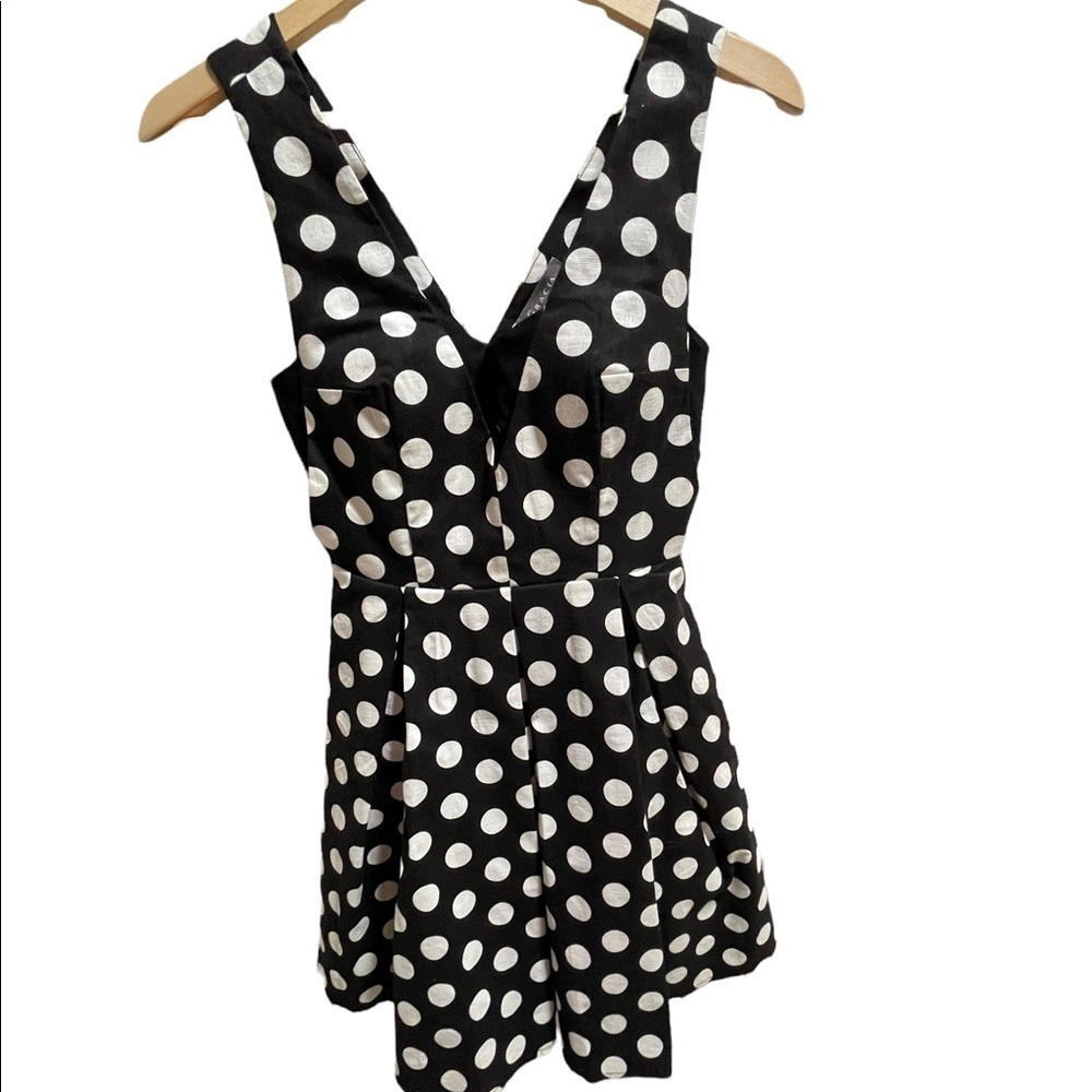 Gracia polka dot sleeveless dress.  Size small.